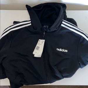 Brand new Adidas black track jacket